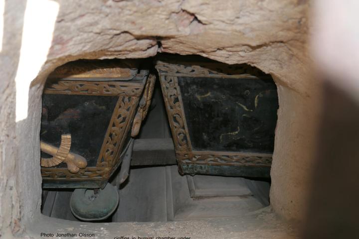 begravningskistor 1600-tal svarta