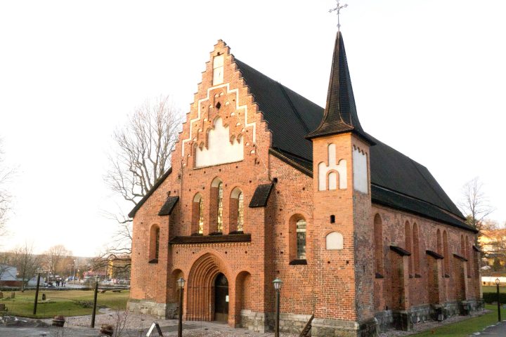 St Marys church, Franciscan monks church in Sigtuna Sweden