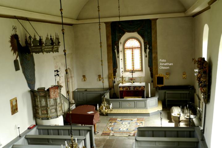 Church with altar