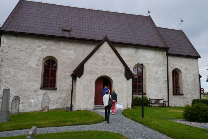 vit kyrka, medeltid, Romansk, Orkesta