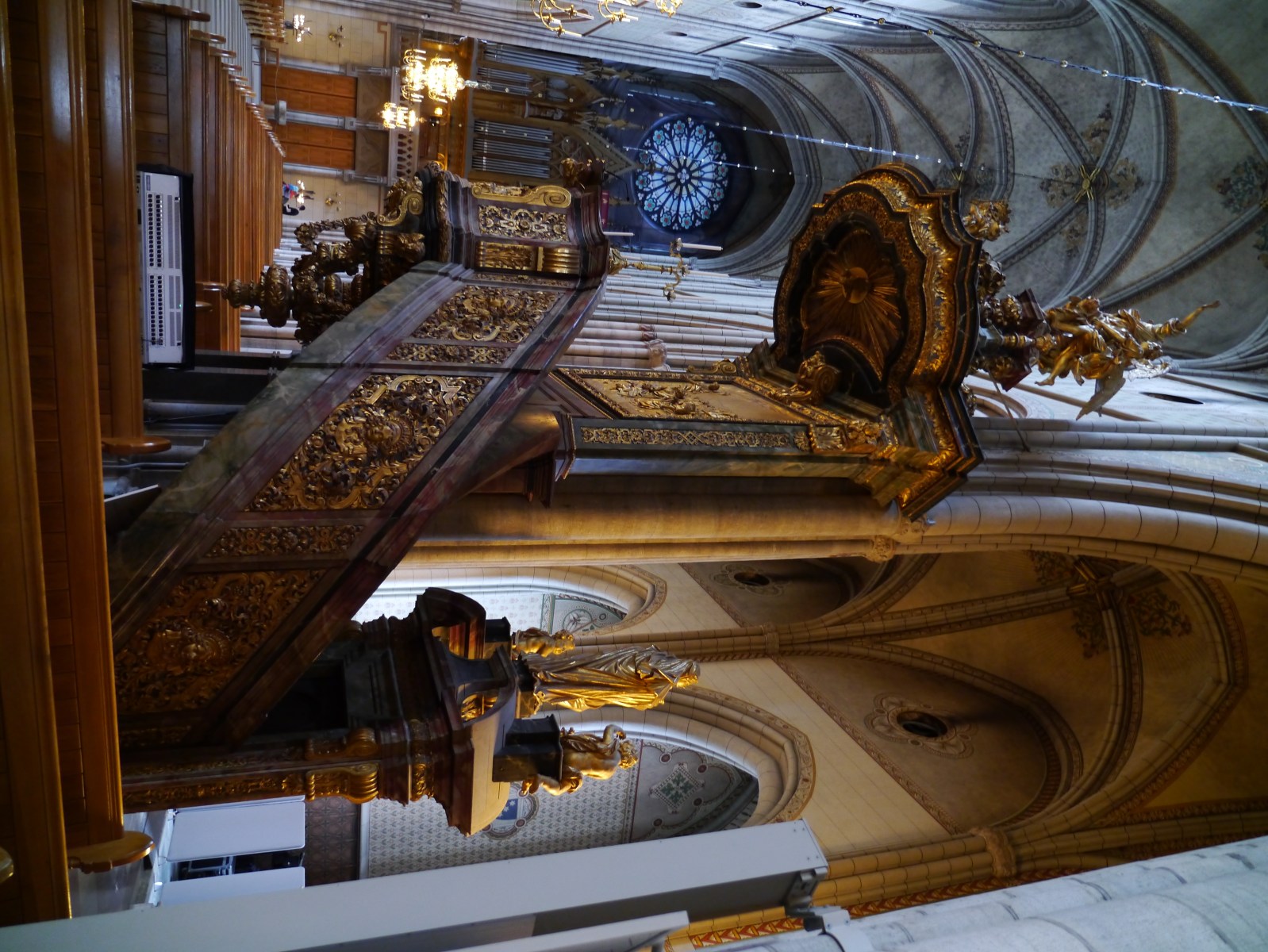 Uppsala Cathedral Precht pulpit 1719