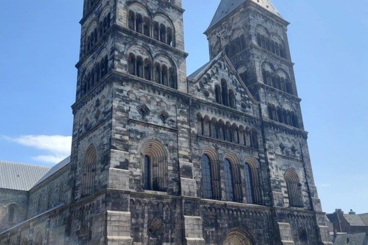 a large stone building